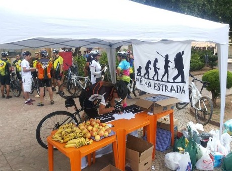 Passeio Ciclístico acontece em Ubá e recolhe doações para lar de idosos
