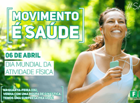 Educação Física prepara surpresa no Dia Mundial da Atividade Física