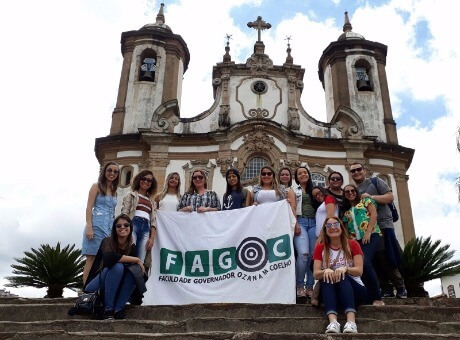 Alunos de Pedagogia da Fagoc realizam visita técnica em Ouro Preto (MG)