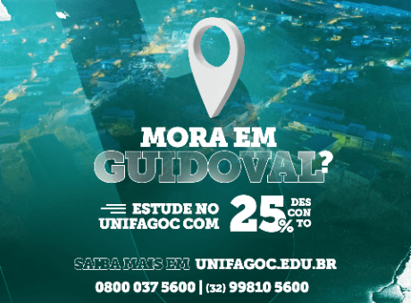 Parceria entre UNIFAGOC e Prefeitura de Guidoval concede desconto para alunos do município