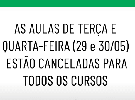 Greve dos caminhoneiros: Fagoc suspende aulas na terça e quarta-feira para todos os cursos