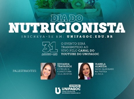 Nutrição UNIFAGOC promove evento para celebrar Dia do Nutricionista