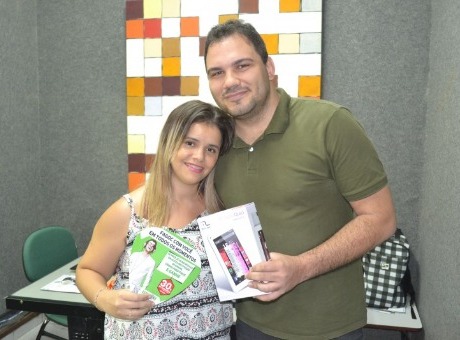 Vencedora da promoção #FagocNoSafadão fatura um tablet