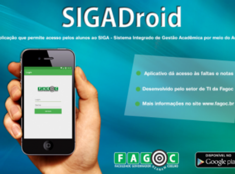 O aplicativo SigaDroid ganhou uma nova atualização