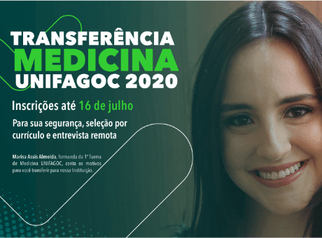 UNIFAGOC publica aditivo ao edital do processo seletivo de Transferência para Medicina