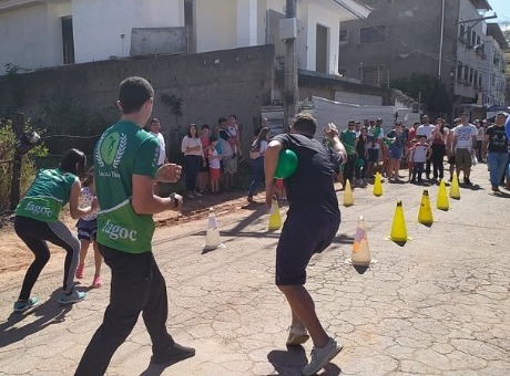 Alunos de Educação Física e Odontologia UniFagoc participam de evento em homenagem ao Dia dos Pais