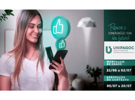 2ª Etapa Rematrícula UNIFAGOC: montagem da grade já está disponível no SIGA