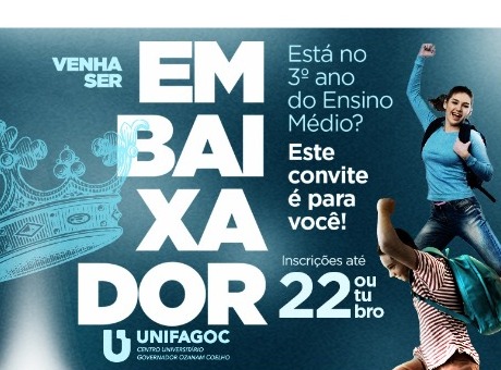 Projeto Embaixadores UNIFAGOC é lançado