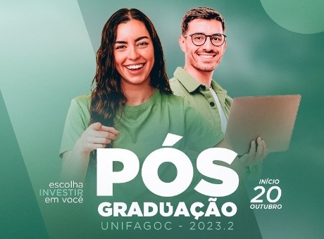 UNIFAGOC lança sete cursos de pós-graduação no modelo híbrido em diferentes áreas