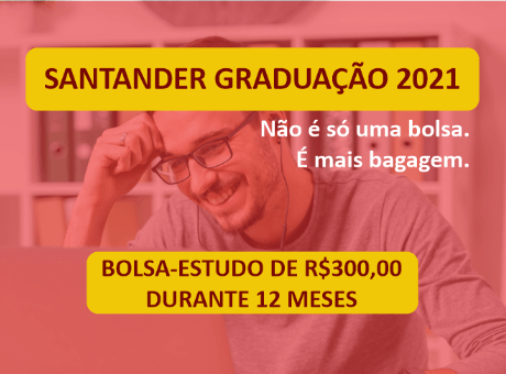Santander oferece novas bolsas de estudo para alunos UNIFAGOC