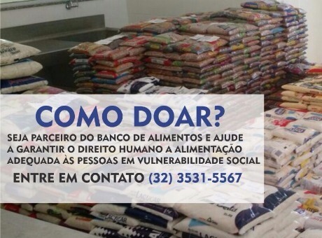 Banco de Alimentos busca parceiros para manutenção do projeto