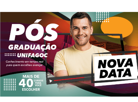 Cursos remotos da Pós-Graduação UNIFAGOC têm nova data de início; inscrições continuam abertas