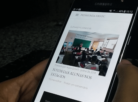 Pedagogia Fagoc cria blog para compartilhar informações