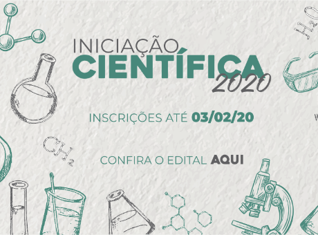 Prazo de inscrições para Iniciação Científica UNIFAGOC 2020 se encerra na segunda-feira (03/02)