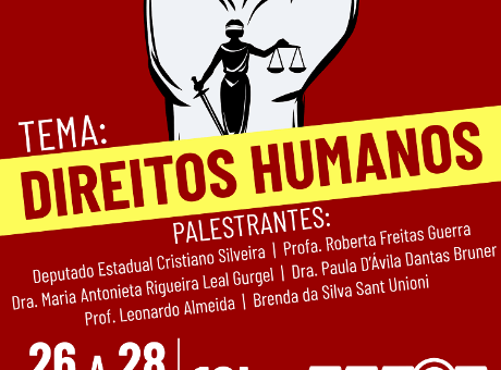 Direitos Humanos é tema da I Semana Acadêmica de Direito da Fagoc
