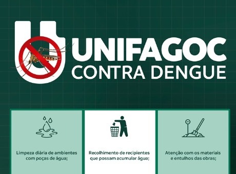 UNIFAGOC e Secretaria de Estado de Saúde de Minas Gerais unidos contra o mosquito Aedes; saiba como contribuir