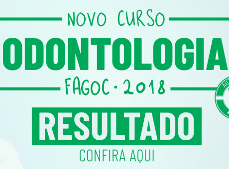 Fagoc divulga resultado do Vestibular de Odontologia