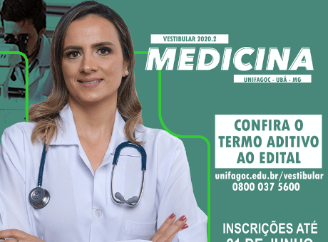 Medicina UNIFAGOC publica aditivo que altera número de vagas para o Vestibular do segundo semestre