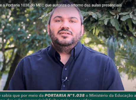 Pró-reitor de Ensino do UNIFAGOC explica portaria do MEC que autoriza o retorno das aulas presenciais