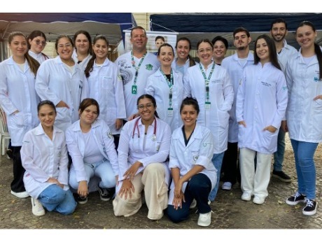 Enfermagem UNIFAGOC marca presença no dia D da Justiça Social em Ubá