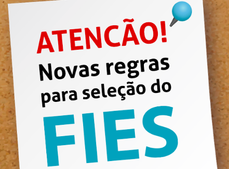 Fies passa a ter novos critérios para o primeiro semestre de 2016