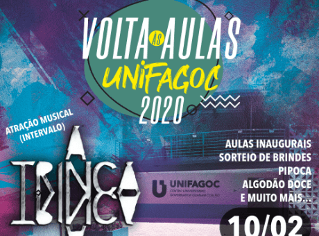 Volta às Aulas UNIFAGOC acontece na próxima segunda-feira 10/02