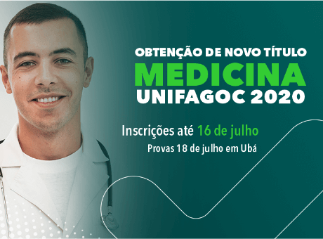 Medicina UNIFAGOC divulga edital de processo seletivo para Obtenção de Novo Título