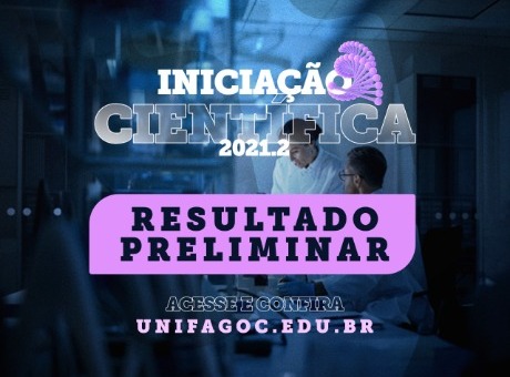 UNIFAGOC divulga resultado preliminar da Iniciação Científica de Medicina