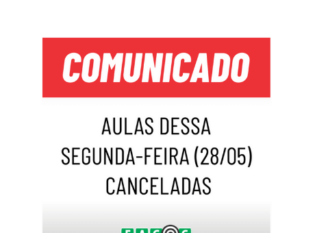 Greve do caminhoneiros – Fagoc cancela aulas desta segunda (28)