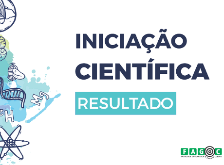Divulgado o resultado final da Iniciação Científica