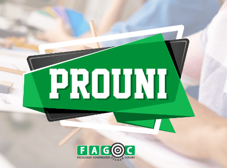 Fagoc oferece vagas no Prouni 2018