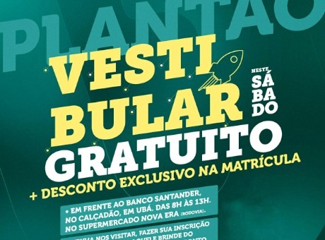 UNIFAGOC promove Plantão Vestibular Gratuito nos próximos finais de semana