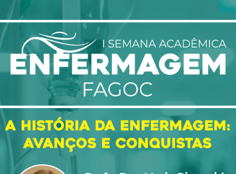 Inscrições abertas para 1ª Semana Acadêmica de Enfermagem da Fagoc
