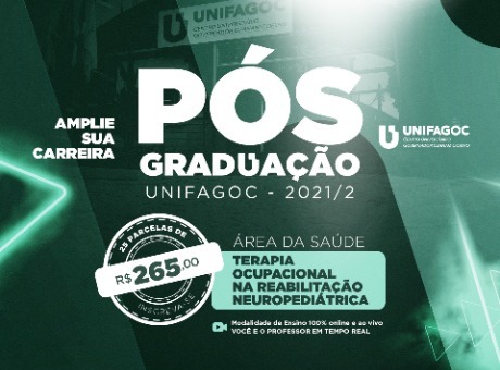 Conheça o curso de pós-graduação em Terapia Ocupacional na Reabilitação Neuropediátrica do UNIFAGOC