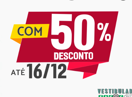 Fagoc oferece 50% de desconto para matrículas realizadas até sexta-feira (16)