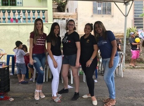 Pedagogia Fagoc participa de evento social no Bairro São João