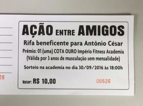 Ação beneficente arrecada recursos para cirurgia de aluno da Fagoc