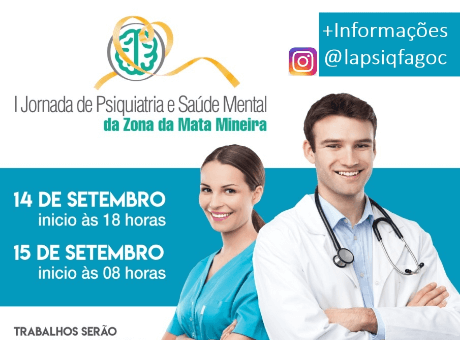 Fagoc marca presença na I Jornada de Psiquiatria e Saúde Mental da Zona da Mata