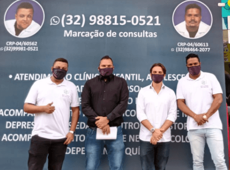 Psicólogos formados no UNIFAGOC inauguram clínica em parceria