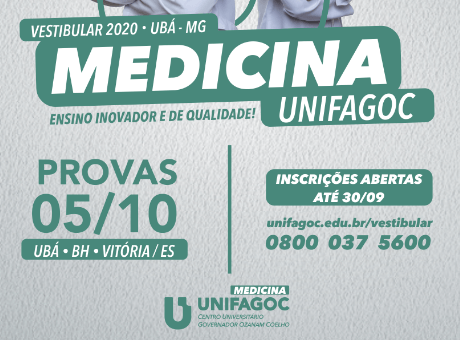 UniFagoc abre inscrições para o Vestibular de Medicina 2020