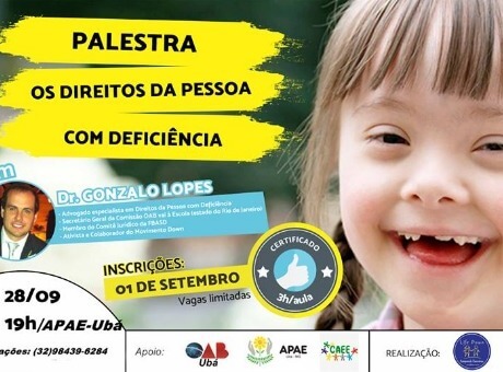 Fagoc apoia palestra sobre direitos da pessoa com deficiência