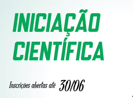 Inscrições abertas para Iniciação Científica 2016