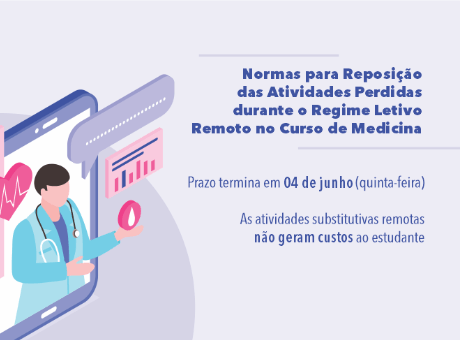 Medicina UNIFAGOC: graduação divulga normas para reposição de atividades no Regime Letivo Remoto