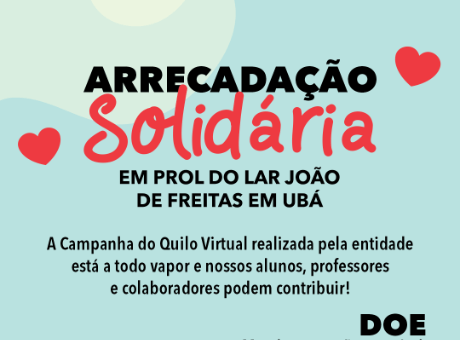 UNIFAGOC apoia campanha em prol do Lar João de Freitas