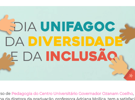 Pedagogia UNIFAGOC promove evento sobre inclusão e diversidade nesta quarta-feira (30)
