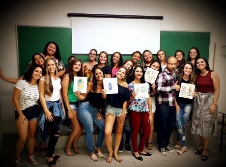 Alunos da Pedagogia UNIFAGOC realizam trabalho de campo com estudantes do EJA em Ubá