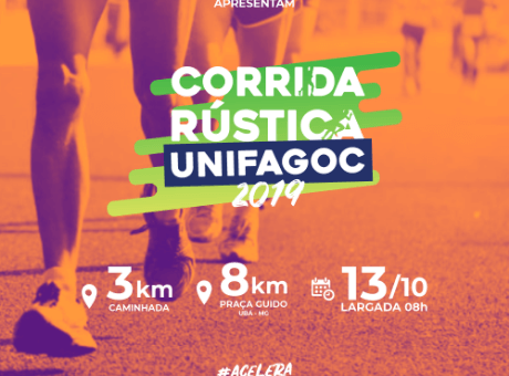 Prazo para inscrições da Corrida Rústica UNIFAGOC 2019 termina neste domingo (29)