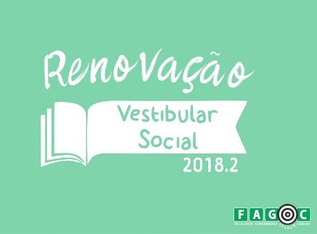 Renovação do Vestibular Social do segundo semestre está disponível