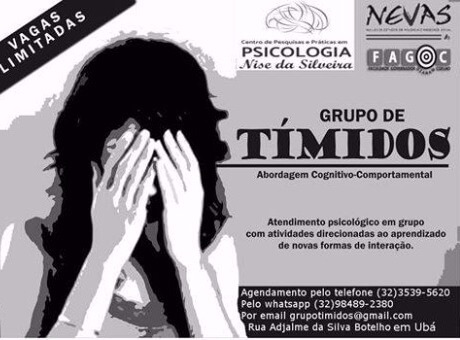 Projeto da Psicologia da Fagoc realiza atendimento a pessoas tímidas