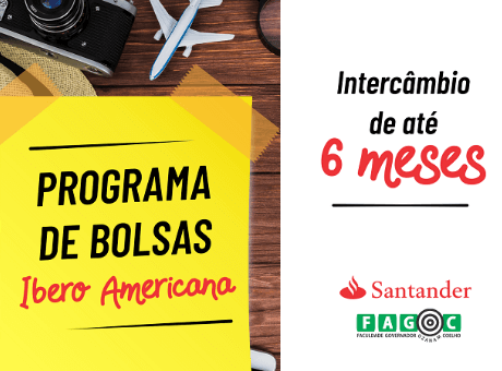 Fagoc divulga cronograma da seleção do programa de intercâmbio internacional do Santander